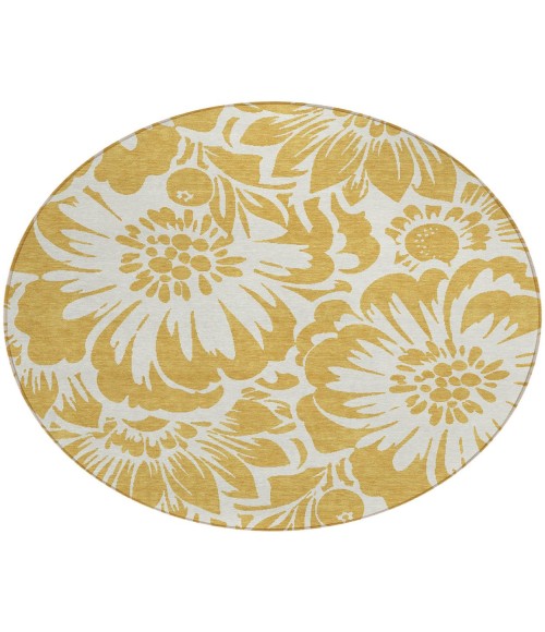 Chantille ACN551 Gold 8' x 8' Rug