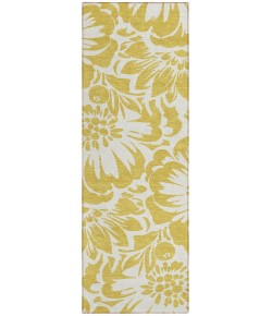 Addison Chantille ACN551 Gold 2 ft. 3 in. x 7 ft. 6 in. Runner Rug