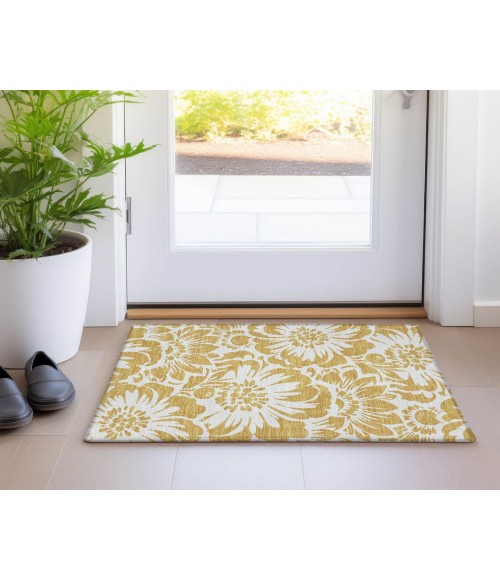 Chantille ACN551 Gold 1'8" x 2'6" Rug