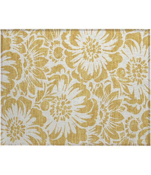 Chantille ACN551 Gold 1'8" x 2'6" Rug