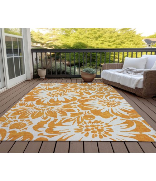 Chantille ACN551 Orange 5' x 7'6" Rug