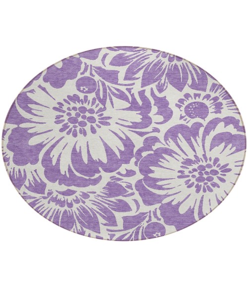 Chantille ACN551 Purple 8' x 8' Rug