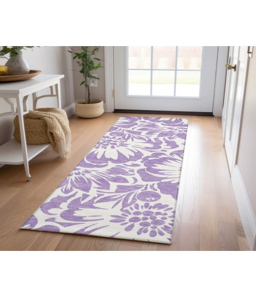 Chantille ACN551 Purple 2'3" x 7'6" Rug