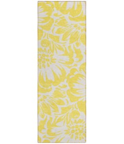 Addison Chantille ACN551 Yellow 2 ft. 3 in. x 7 ft. 6 in. Runner Rug