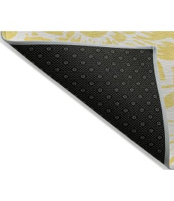 Addison Chantille ACN551 Yellow 8 ft. x 8 ft. Round Rug