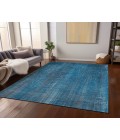 Chantille ACN552 Blue 3' x 5' Rug