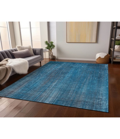 Chantille ACN552 Blue 3' x 5' Rug