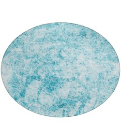 Addison Chantille ACN553 Teal 8 ft. x 8 ft. Round Rug