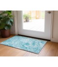 Chantille ACN553 Teal 1'8" x 2'6" Rug