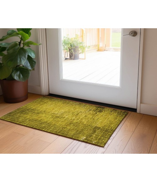 Chantille ACN554 Gold 1'8" x 2'6" Rug