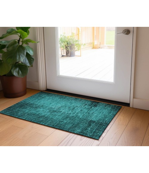 Chantille ACN554 Teal 1'8" x 2'6" Rug
