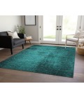 Chantille ACN554 Teal 3' x 5' Rug