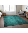 Chantille ACN554 Teal 3' x 5' Rug