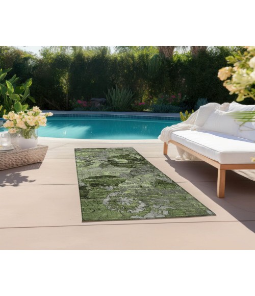 Chantille ACN555 Green 2'3" x 7'6" Rug