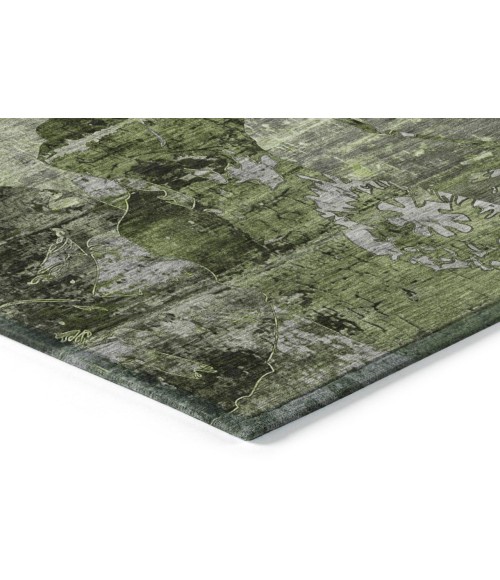 Chantille ACN555 Green 2'3" x 7'6" Rug