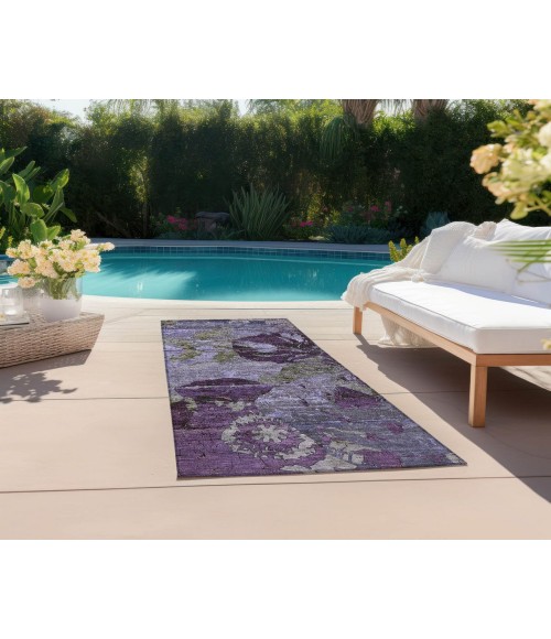 Chantille ACN555 Purple 2'3" x 7'6" Rug