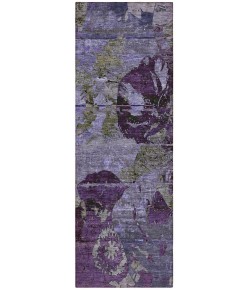Addison Chantille ACN555 Purple 2 ft. 3 in. x 7 ft. 6 in. Runner Rug