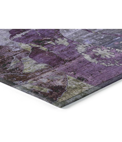 Chantille ACN555 Purple 2'3" x 7'6" Rug