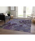 Chantille ACN555 Purple 5' x 7'6" Rug