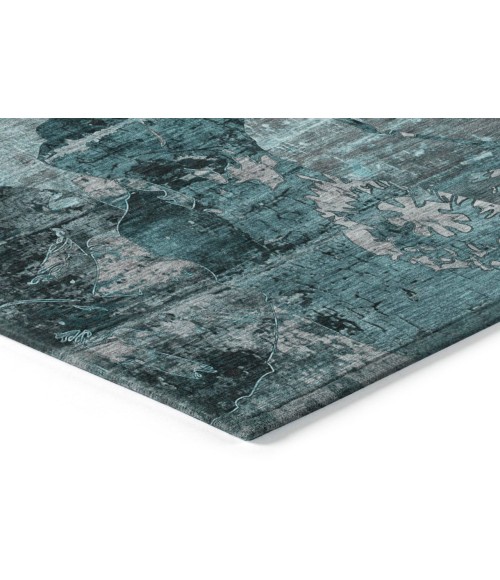 Chantille ACN555 Teal 2'3" x 7'6" Rug