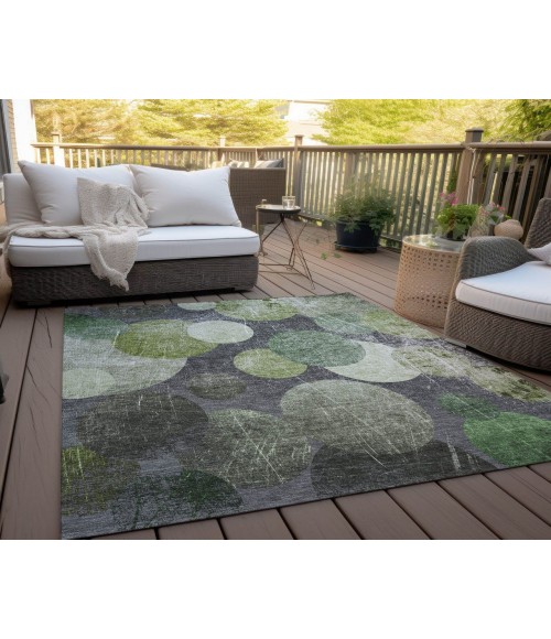 Chantille ACN556 Green 2'6" x 3'10" Rug