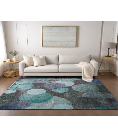Chantille ACN556 Teal 2'6" x 3'10" Rug