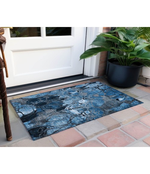 Chantille ACN558 Blue 1'8" x 2'6" Rug