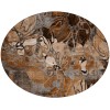 Addison Chantille ACN558 Paprika 8 ft. x 8 ft. Round Rug