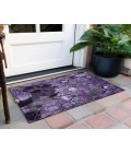 Chantille ACN558 Purple 1'8" x 2'6" Rug