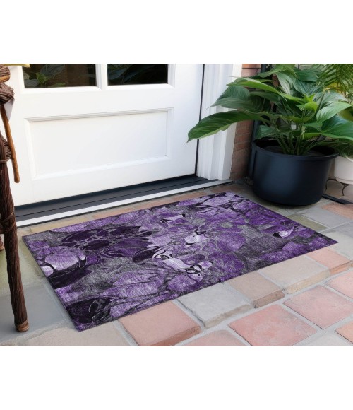 Chantille ACN558 Purple 1'8" x 2'6" Rug