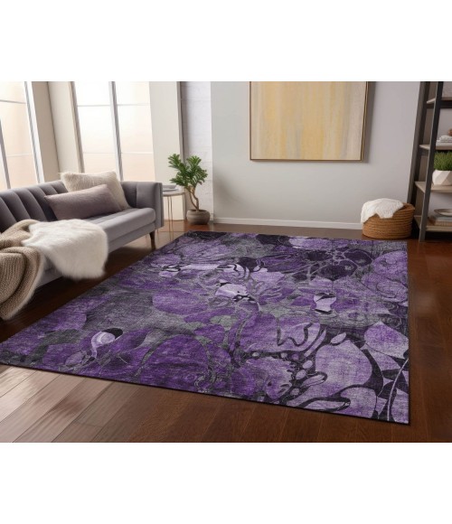 Chantille ACN558 Purple 5' x 7'6" Rug