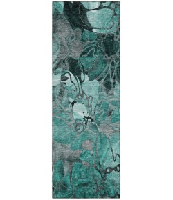 Addison Chantille ACN558 Teal 2 ft. 3 in. x 7 ft. 6 in. Runner Rug