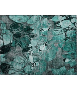 Addison Chantille ACN558 Teal 1 ft. 8 in. x 2 ft. 6 in. Rectangle Rug