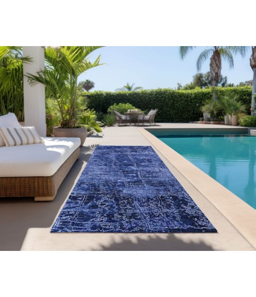 Chantille ACN559 Navy 2'3" x 7'6" Rug