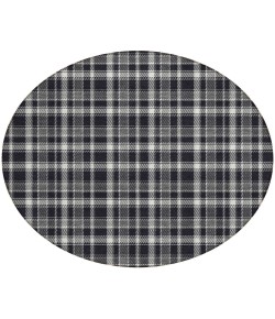 Addison Chantille ACN563 Black 8 ft. x 8 ft. Round Rug