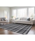 ADDISON ACN563 Rug Chantille ACN563 Black 5' x 7'6" Rug