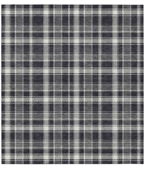 ADDISON ACN563 Rug Chantille ACN563 Black 5' x 7'6" Rug