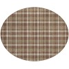 Addison Chantille ACN563 Chocolate 8 ft. x 8 ft. Round Rug Addison Chantille ACN563 Chocolate 8 ft. x 8 ft. Round Rug