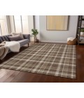 ADDISON ACN563 Rug Chantille ACN563 Chocolate 5' x 7'6" Rug