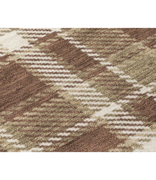 ADDISON ACN563 Rug Chantille ACN563 Chocolate 5' x 7'6" Rug