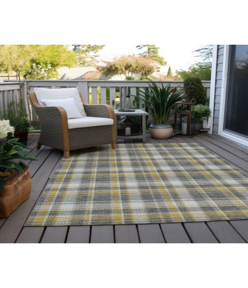 ADDISON ACN563 Rug Chantille ACN563 Gray 5' x 7'6" Rug