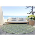 ADDISON ACN563 Rug Chantille ACN563 Green 8' x 8' Rug