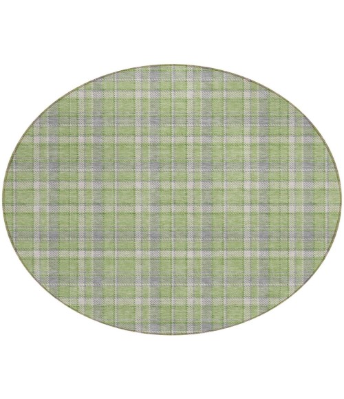ADDISON ACN563 Rug Chantille ACN563 Green 8' x 8' Rug