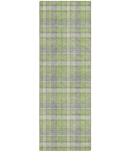 ADDISON ACN563 Rug Chantille ACN563 Green 2'3" x 7'6" Rug