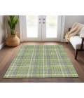ADDISON ACN563 Rug Chantille ACN563 Green 5' x 7'6" Rug