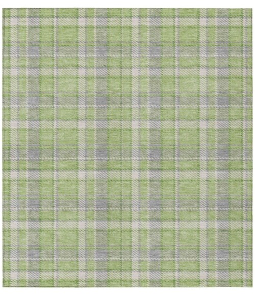 ADDISON ACN563 Rug Chantille ACN563 Green 5' x 7'6" Rug