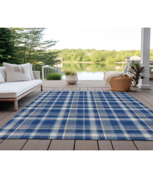 ADDISON ACN563 Rug Chantille ACN563 Navy 5' x 7'6" Rug