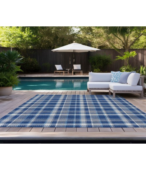 ADDISON ACN563 Rug Chantille ACN563 Navy 5' x 7'6" Rug