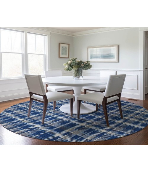 Chantille ACN563 Navy 8' x 8' Rug
