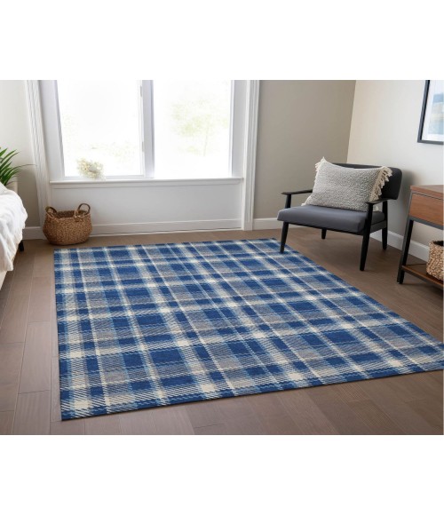 ADDISON ACN563 Rug Chantille ACN563 Navy 5' x 7'6" Rug